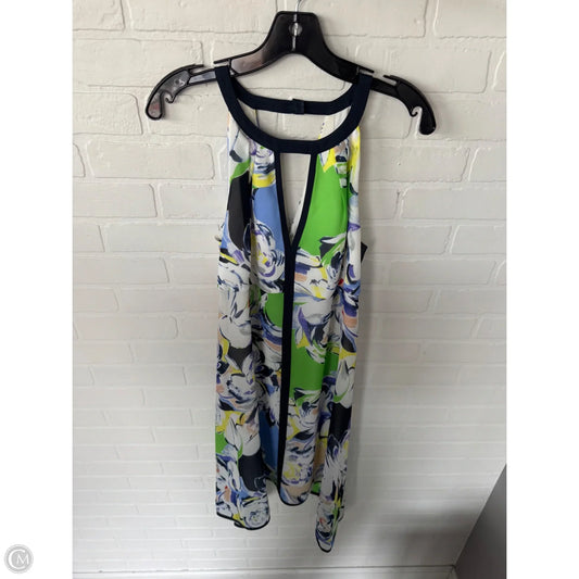 Dress Party Short By Adrianna Papell In Blue & White, Size: S