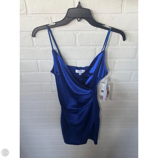 Dress Party Short By Cmc In Blue, Size: S