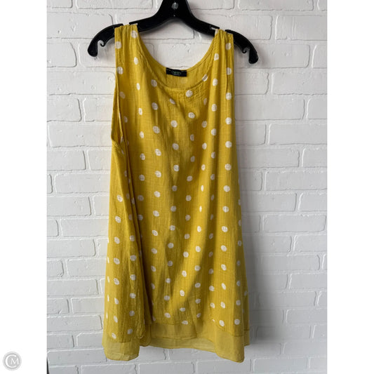 Dress Casual Short By Cherish In Yellow, Size: L