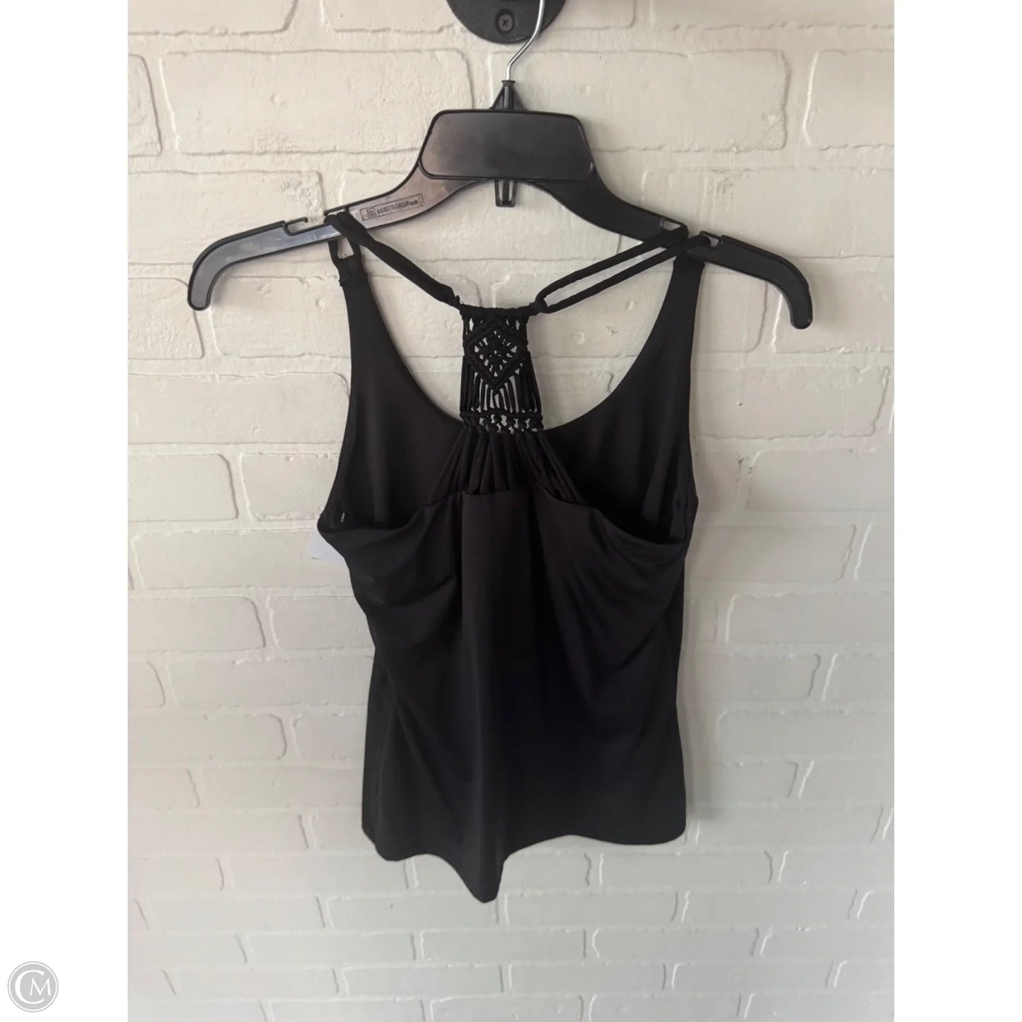 Athletic Tank Top By Lucky In Love In Black, Size: S