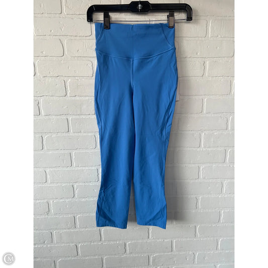 Athletic Leggings By Lululemon In Blue, Size: 2