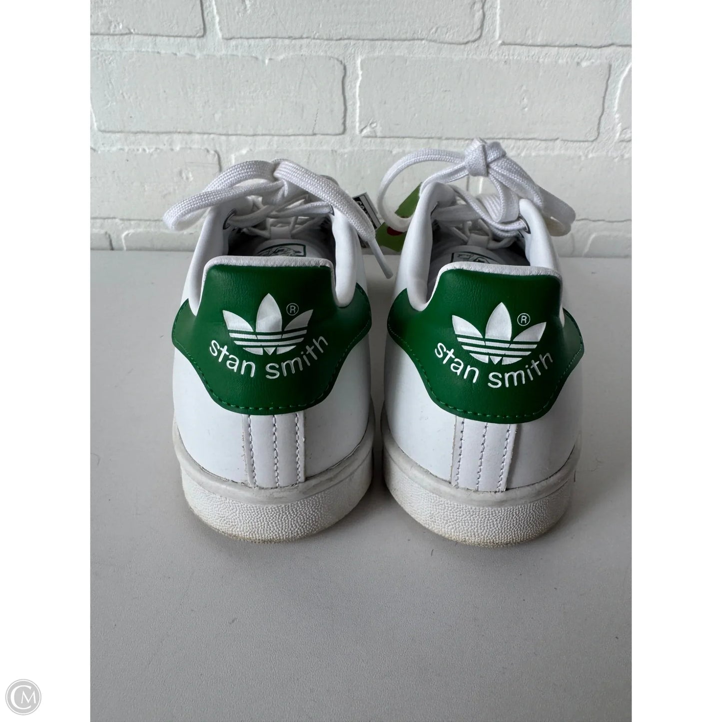 Shoes Sneakers By Adidas In Green & White, Size: 8.5