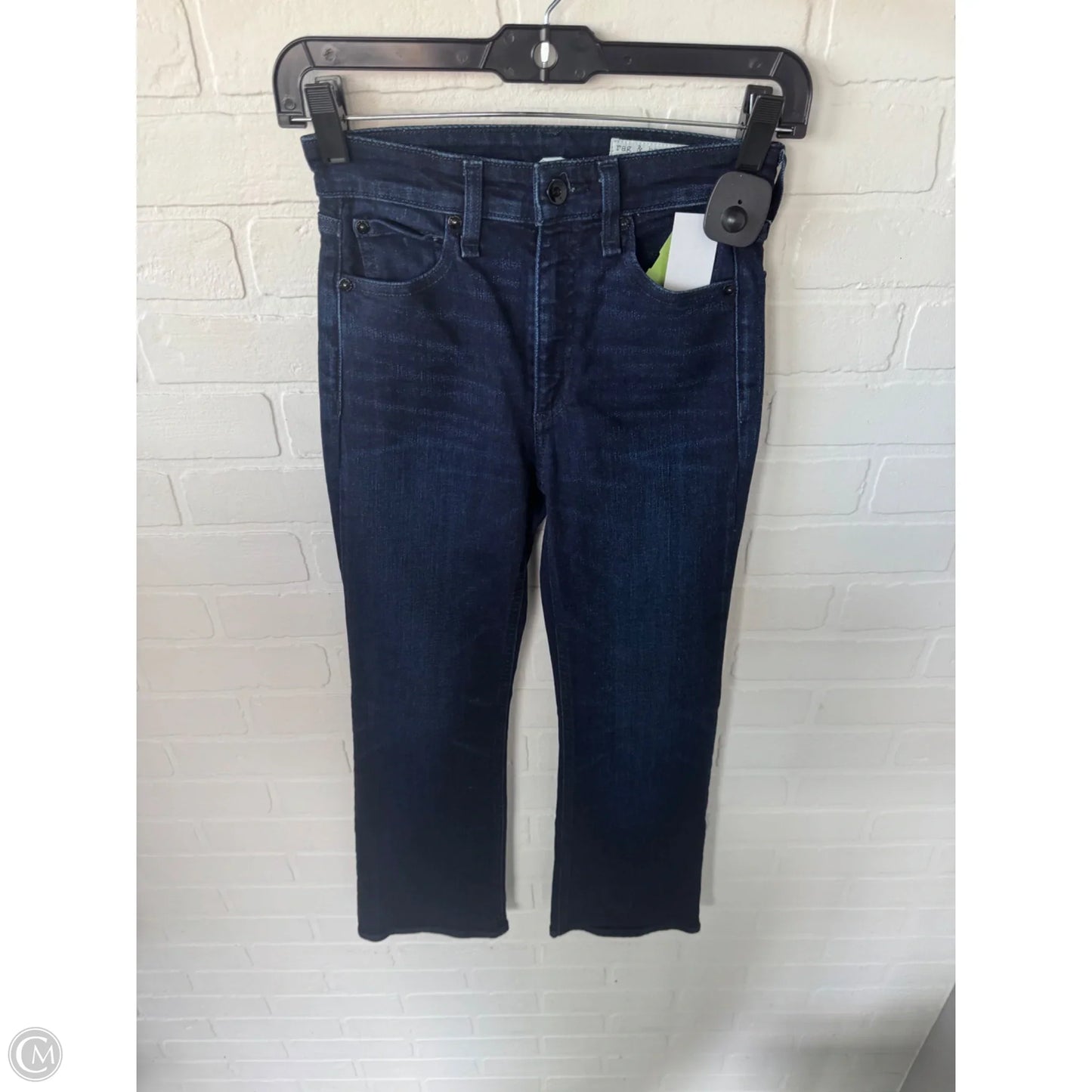 Jeans Boot Cut By Rag And Bone In Blue Denim, Size: 0