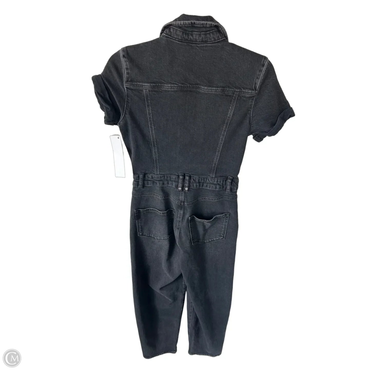 Jumpsuit By Paige In Black Denim, Size: Xs