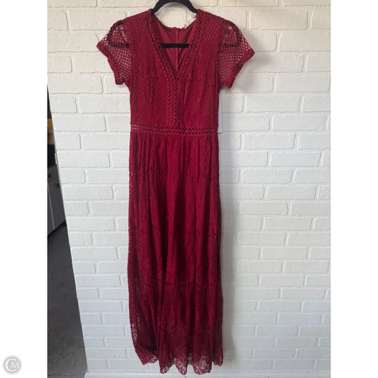 Dress Casual Maxi By Altard State In Red, Size: S