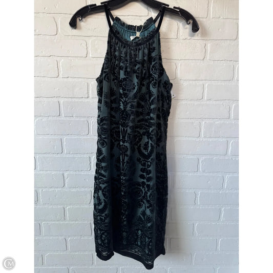 Dress Party Short By Max Studio In Black & Green, Size: Xs