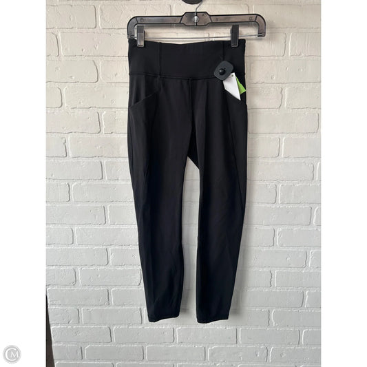 Athletic Leggings By Lululemon In Black, Size: 4