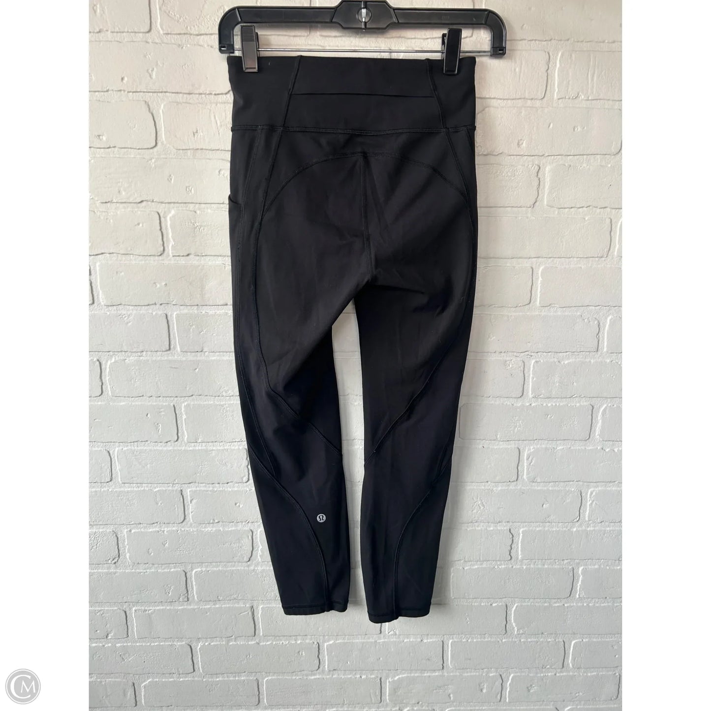 Athletic Leggings By Lululemon In Black, Size: 4