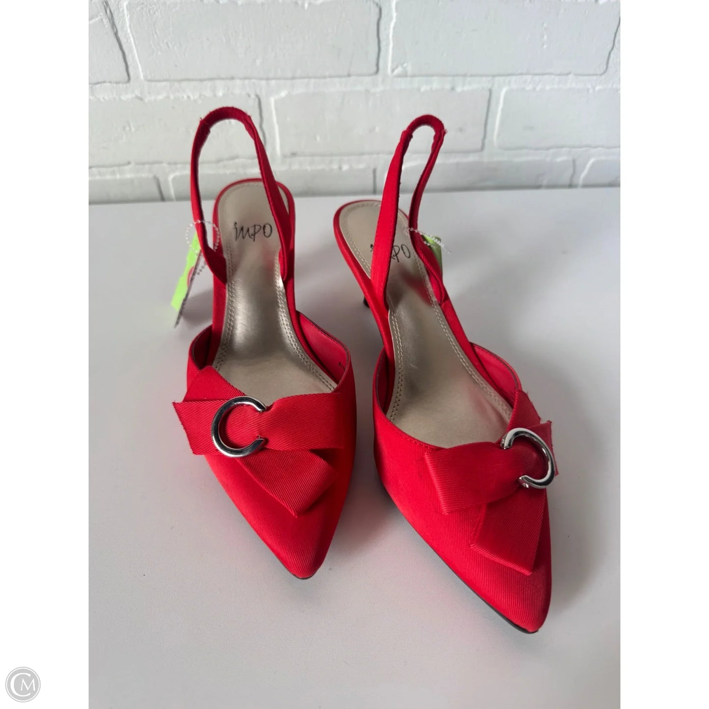 Shoes Heels Kitten By Impo In Red, Size: 8