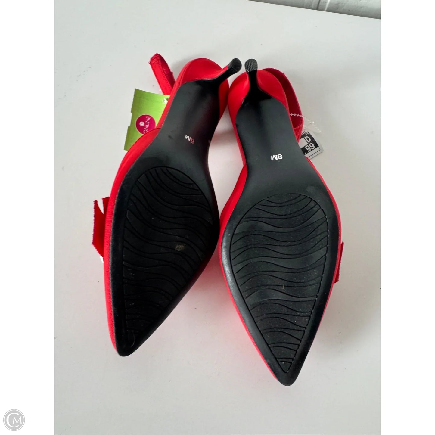 Shoes Heels Kitten By Impo In Red, Size: 8