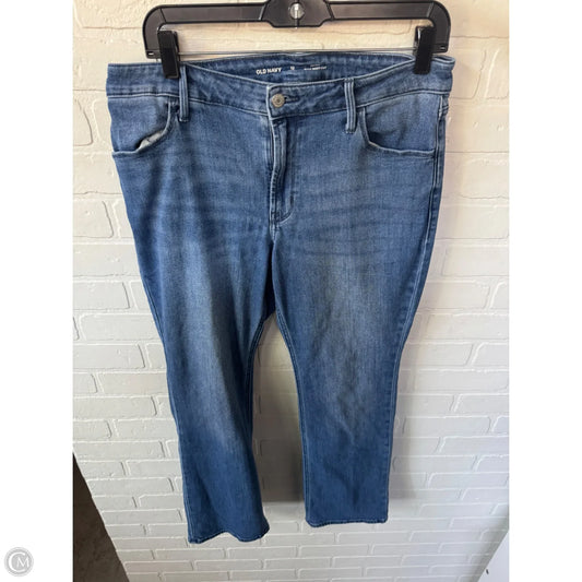 Jeans Boot Cut By Old Navy In Blue Denim, Size: 12