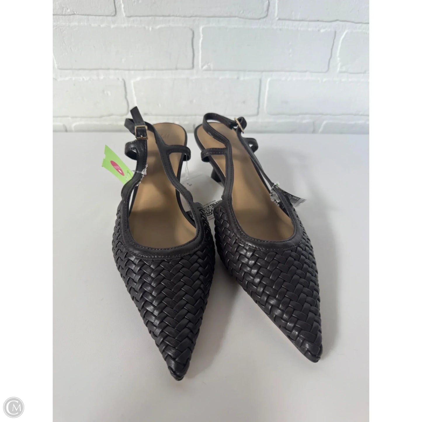 Shoes Heels Kitten By H&m In Brown, Size: 6
