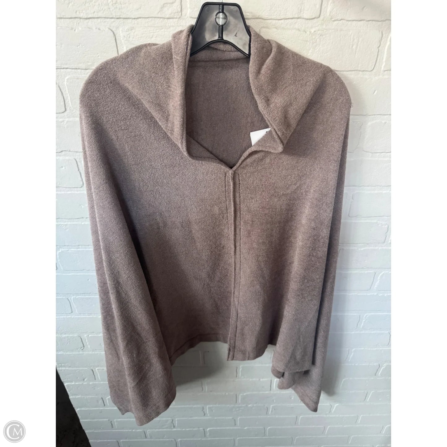 Poncho By Barefoot Dreams In Tan, Size: Osfm