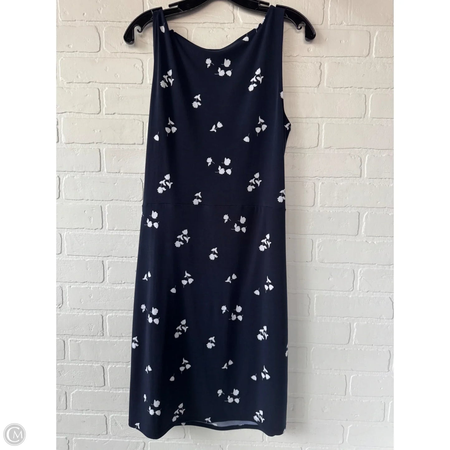 Dress Work By Ann Taylor In Blue & White, Size: Lp