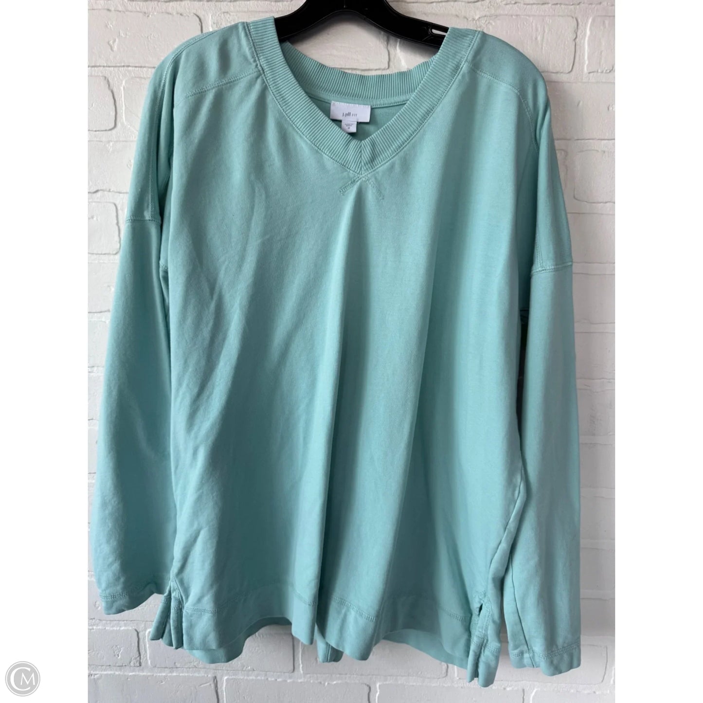 Top Long Sleeve By J. Jill In Blue, Size: M