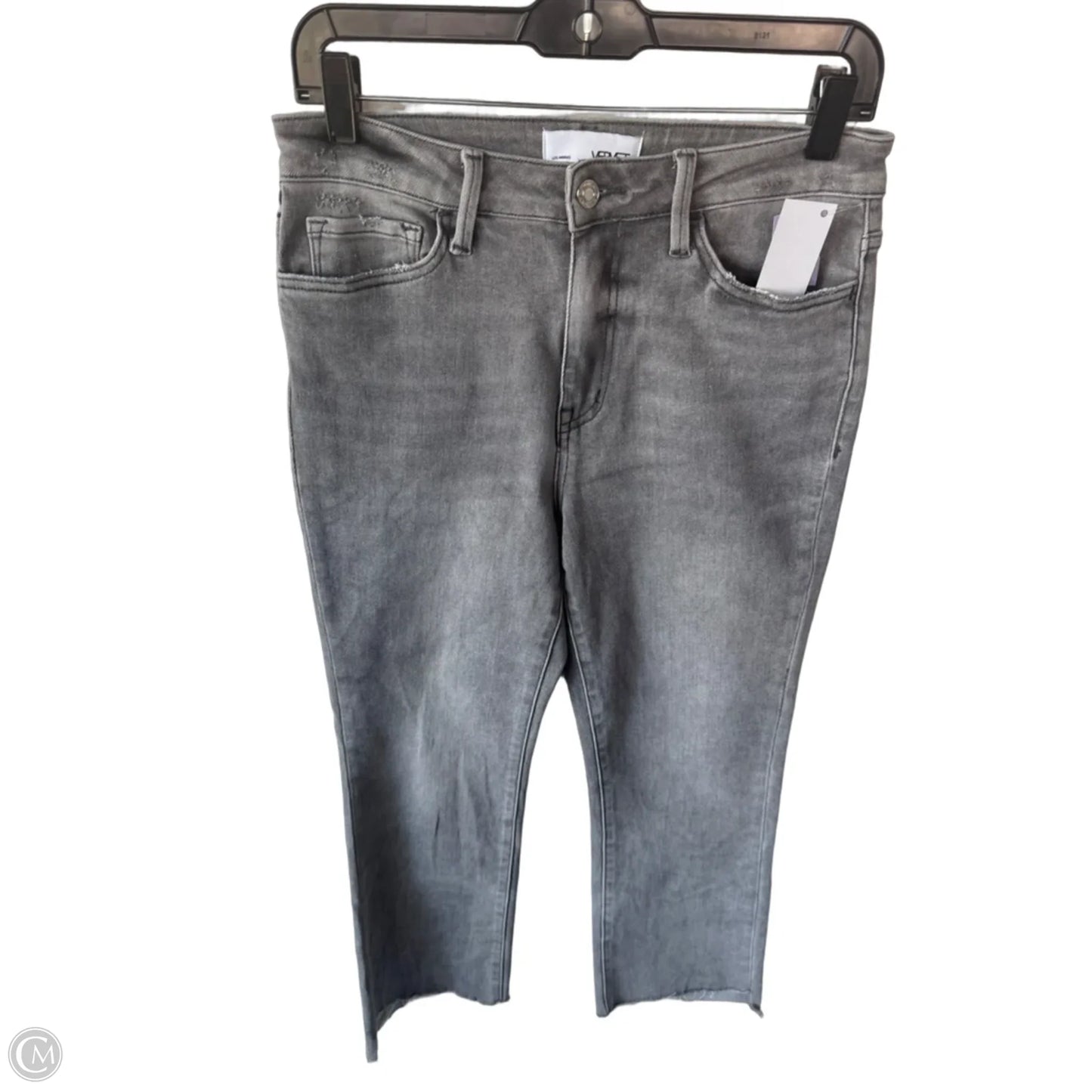 Jeans Boot Cut By Vervet In Grey Denim, Size: 6