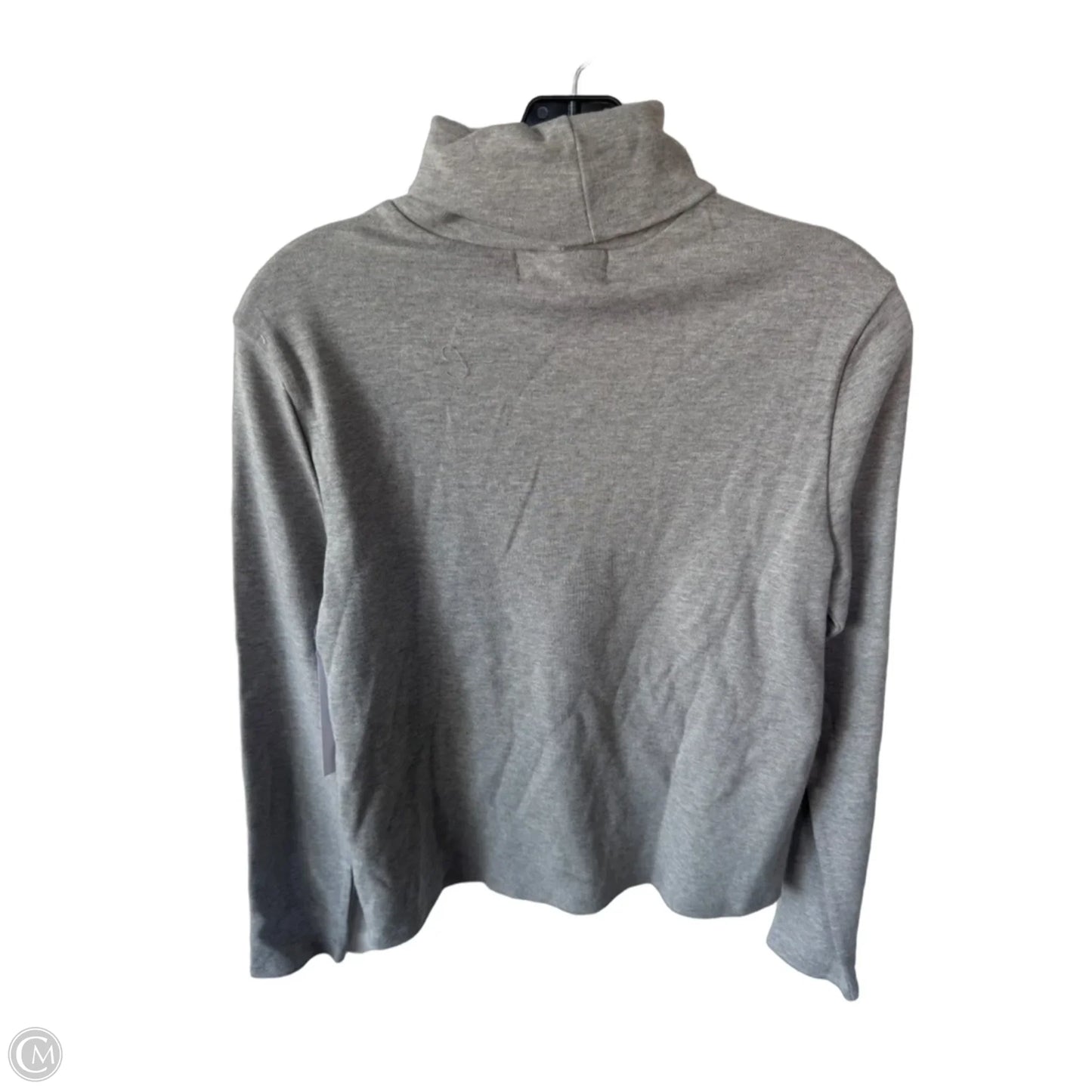 Top Long Sleeve By Lauren By Ralph Lauren In Grey, Size: M