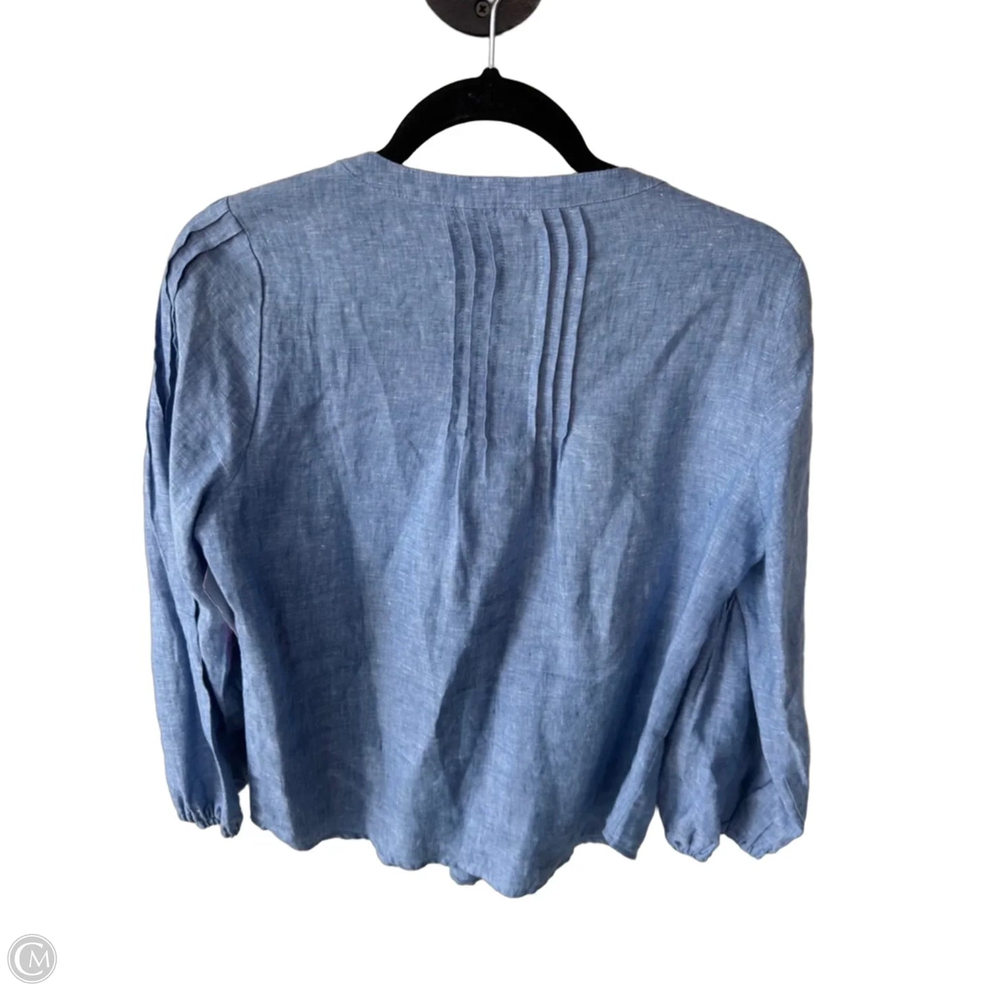 Top Long Sleeve By Tommy Bahama In Blue, Size: S