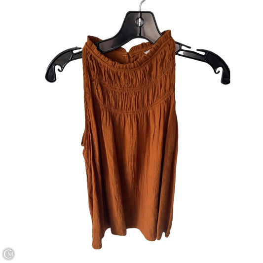 Top Sleeveless By Nanette By Nanette Lepore In Brown, Size: L