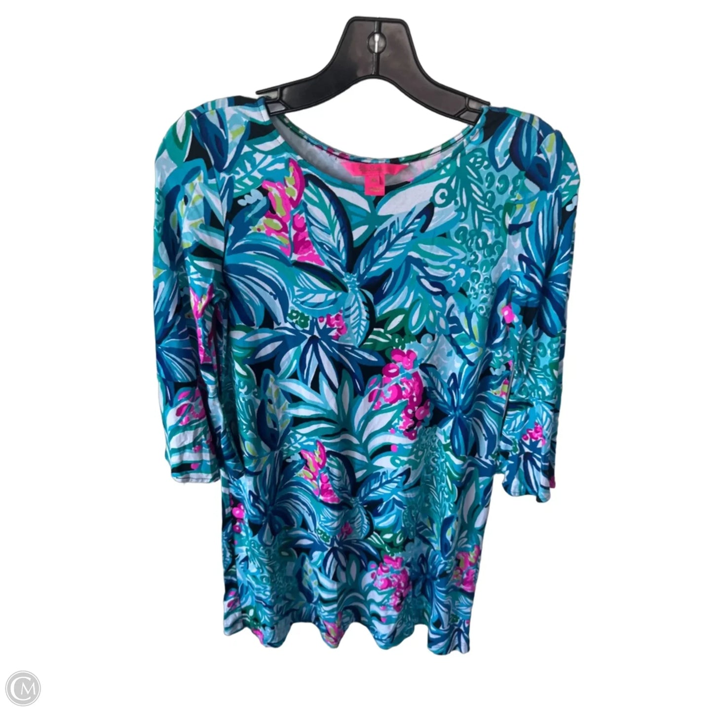 Dress Designer By Lilly Pulitzer In Blue & White, Size: Xs