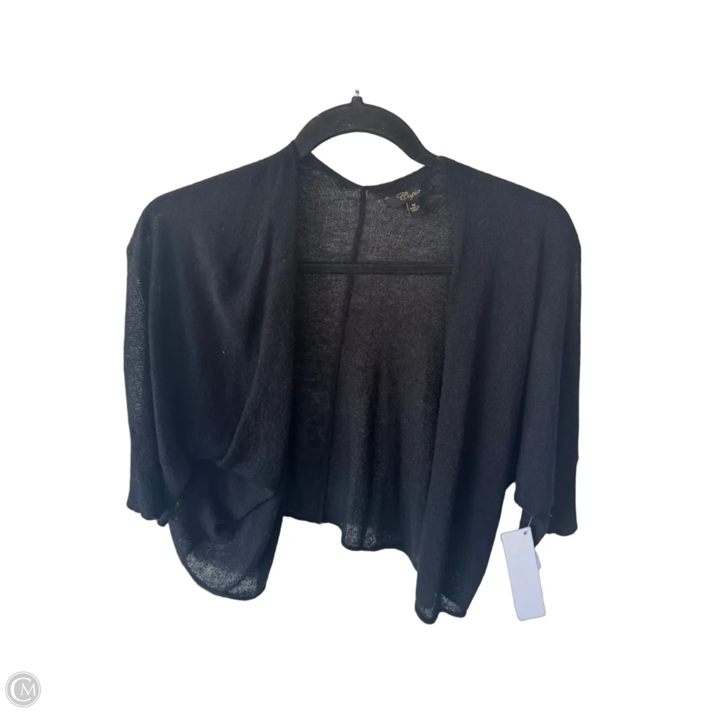 Sweater Cardigan By Cupio In Black, Size: M