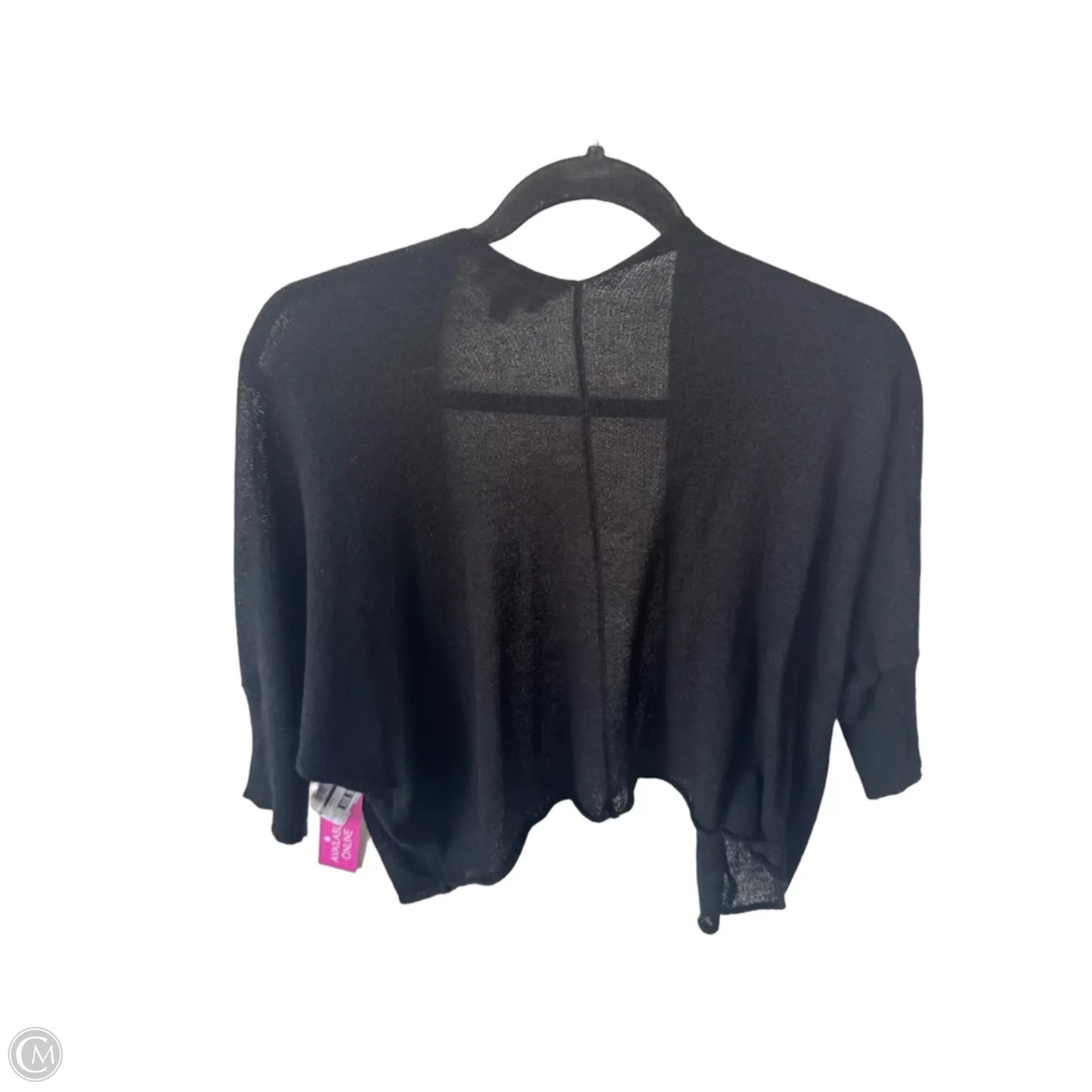 Sweater Cardigan By Cupio In Black, Size: M