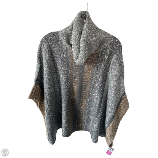 Sweater By Braeve In Grey & Tan, Size: M
