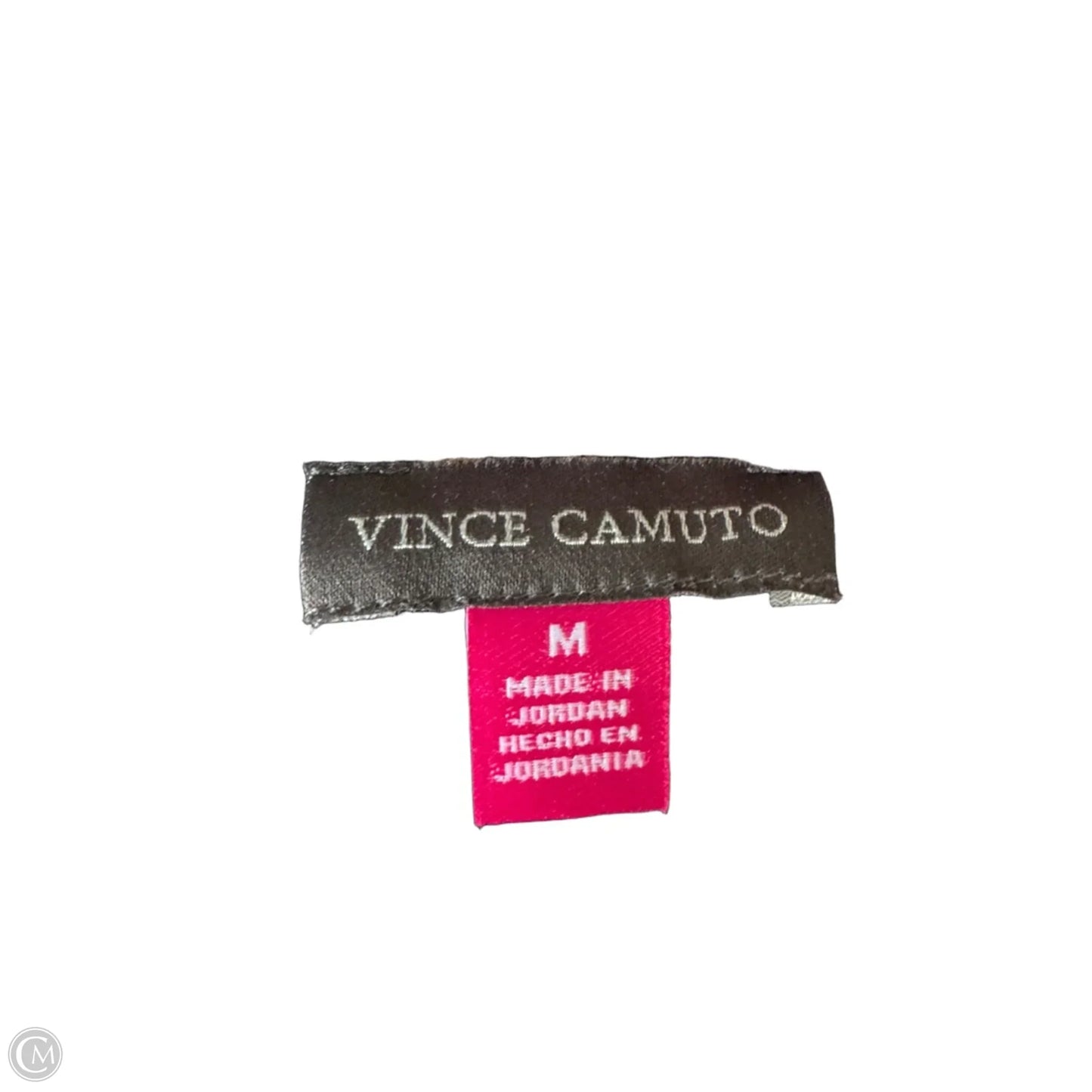 Top Long Sleeve By Vince Camuto In Blue & Orange, Size: M