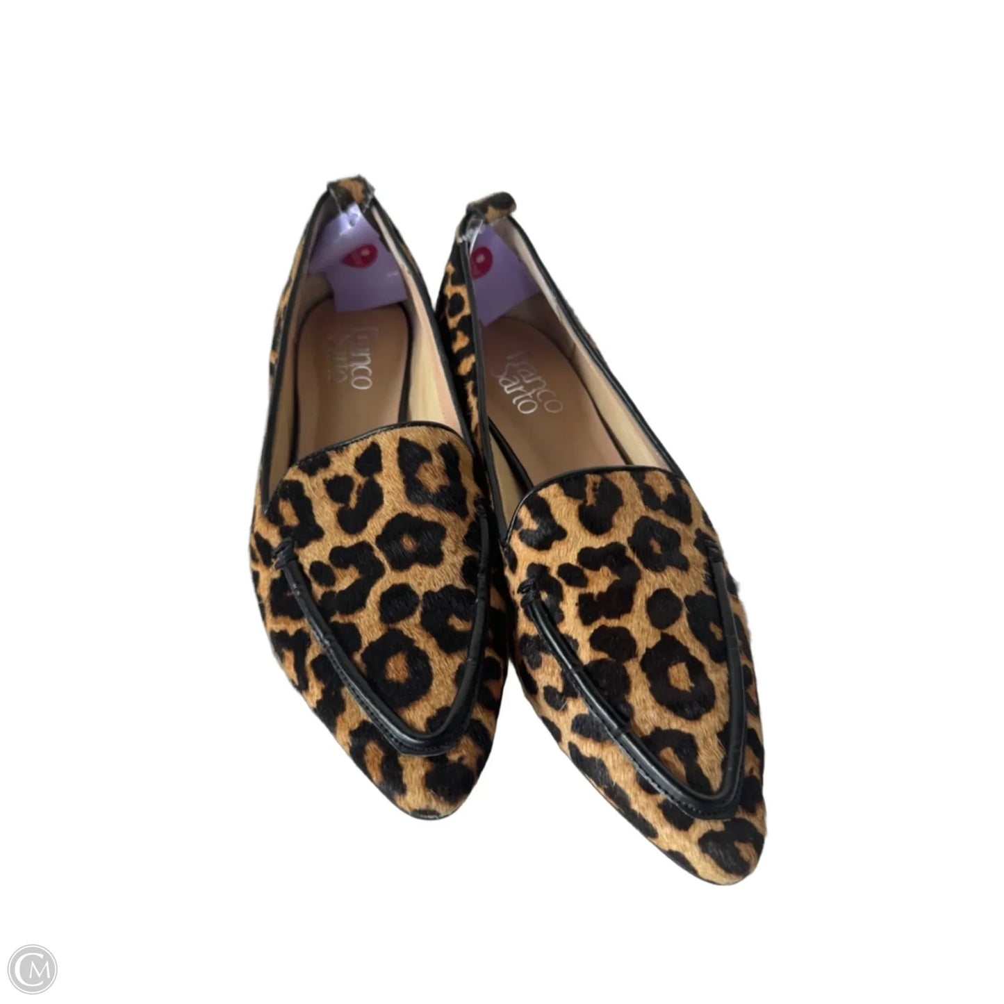 Shoes Flats By Franco Sarto In Black & Brown, Size: 7.5