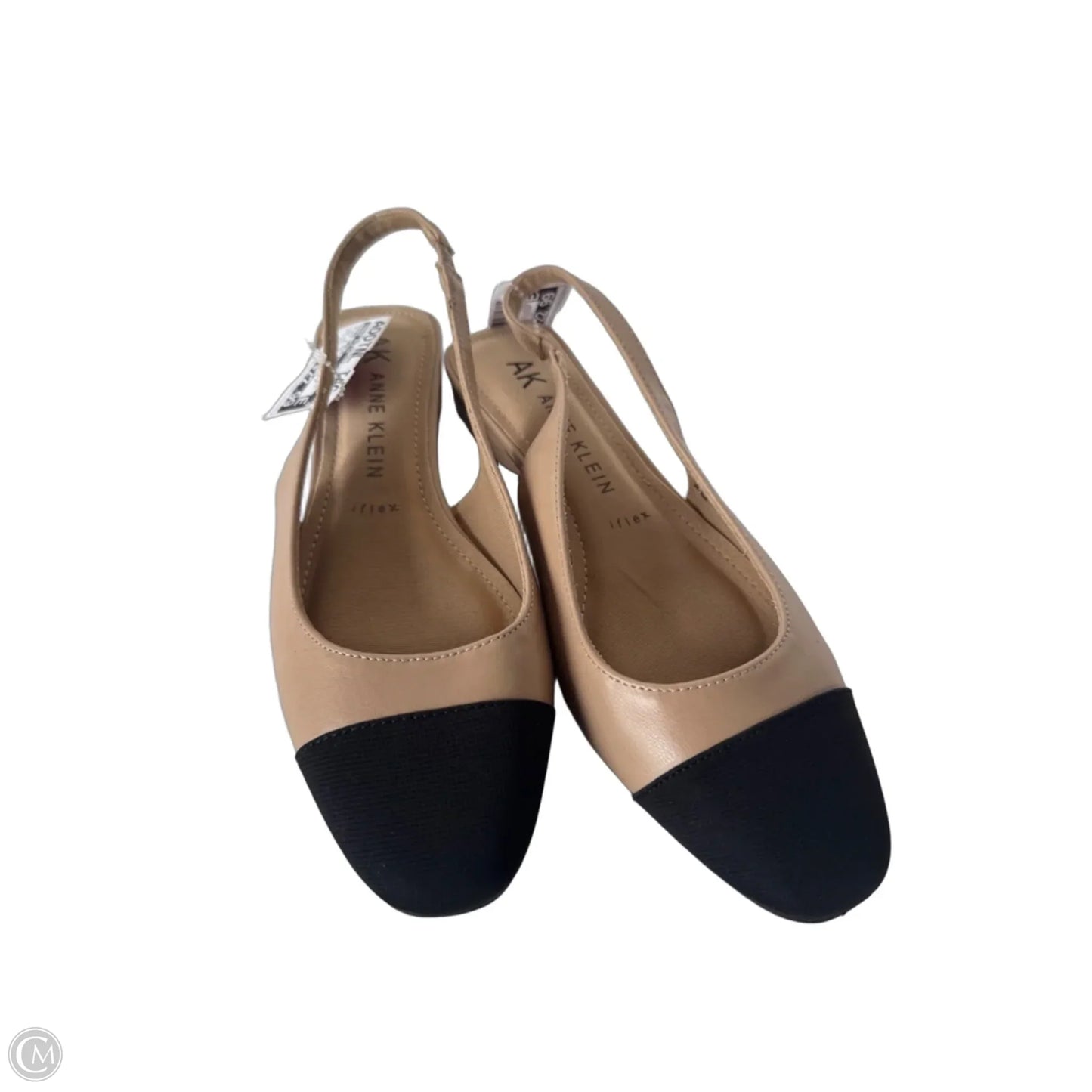 Shoes Heels Block By Anne Klein In Black & Tan, Size: 8