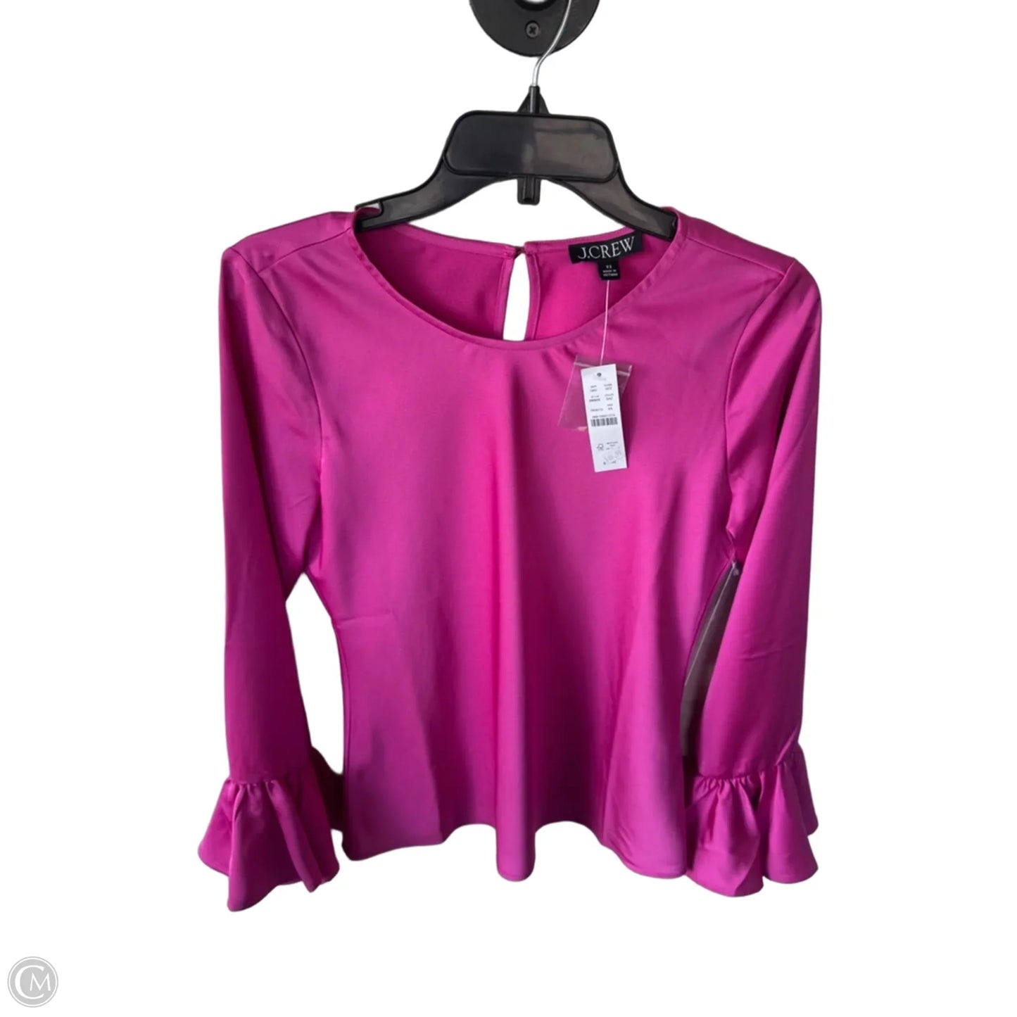 Top Long Sleeve By J. Crew In Pink, Size: Xs