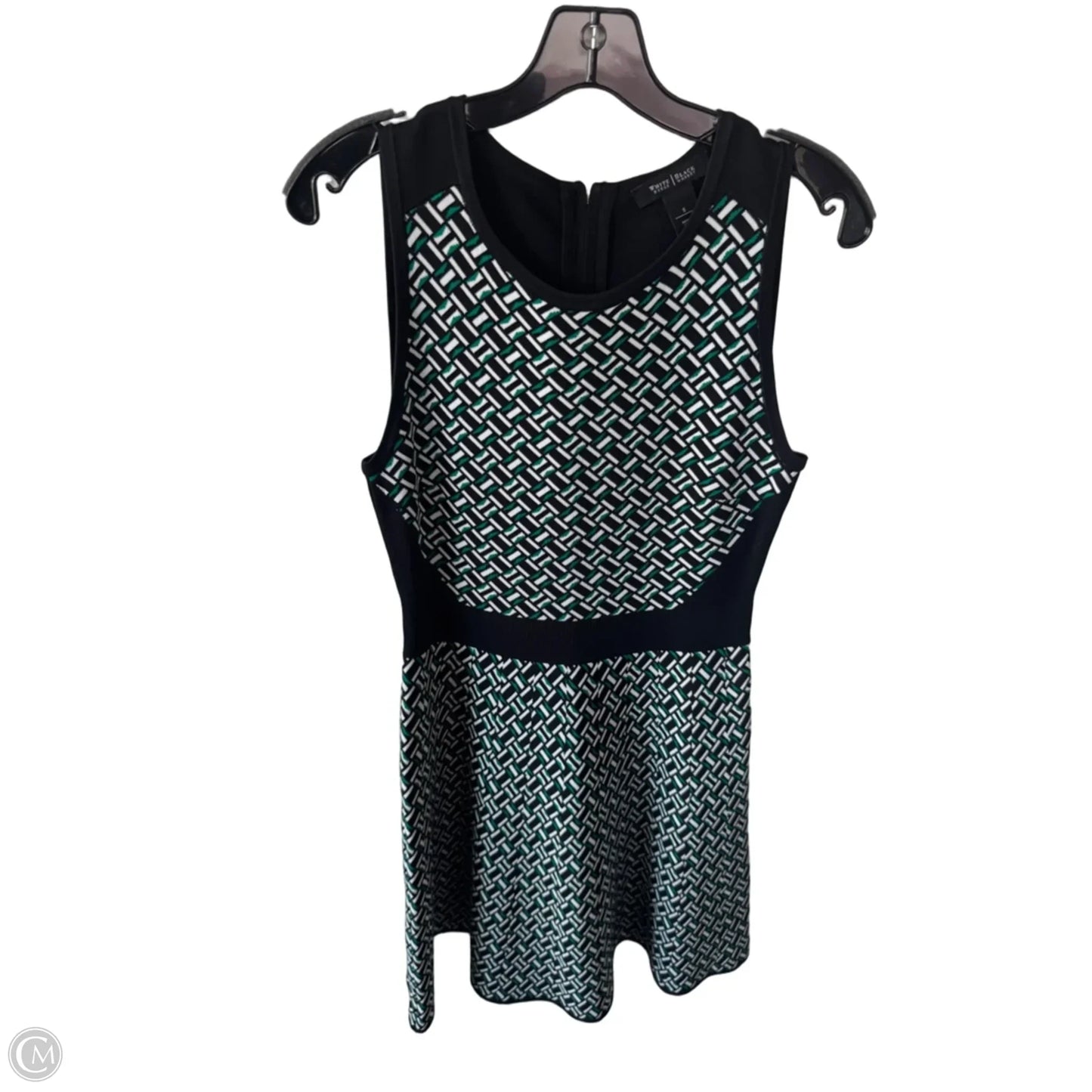 Dress Work By White House Black Market In Black & White, Size: S