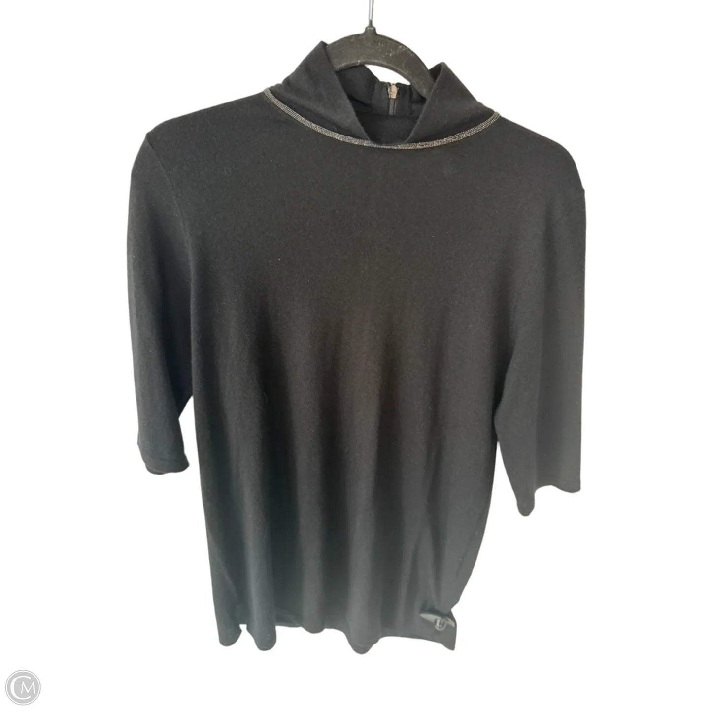 Sweater Designer By Neiman Marcus In Black, Size: L