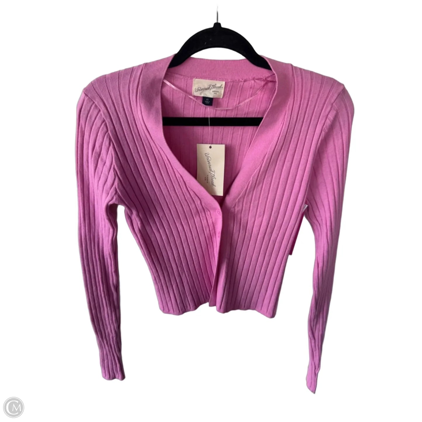 Sweater Cardigan By Universal Thread In Pink, Size: Xs