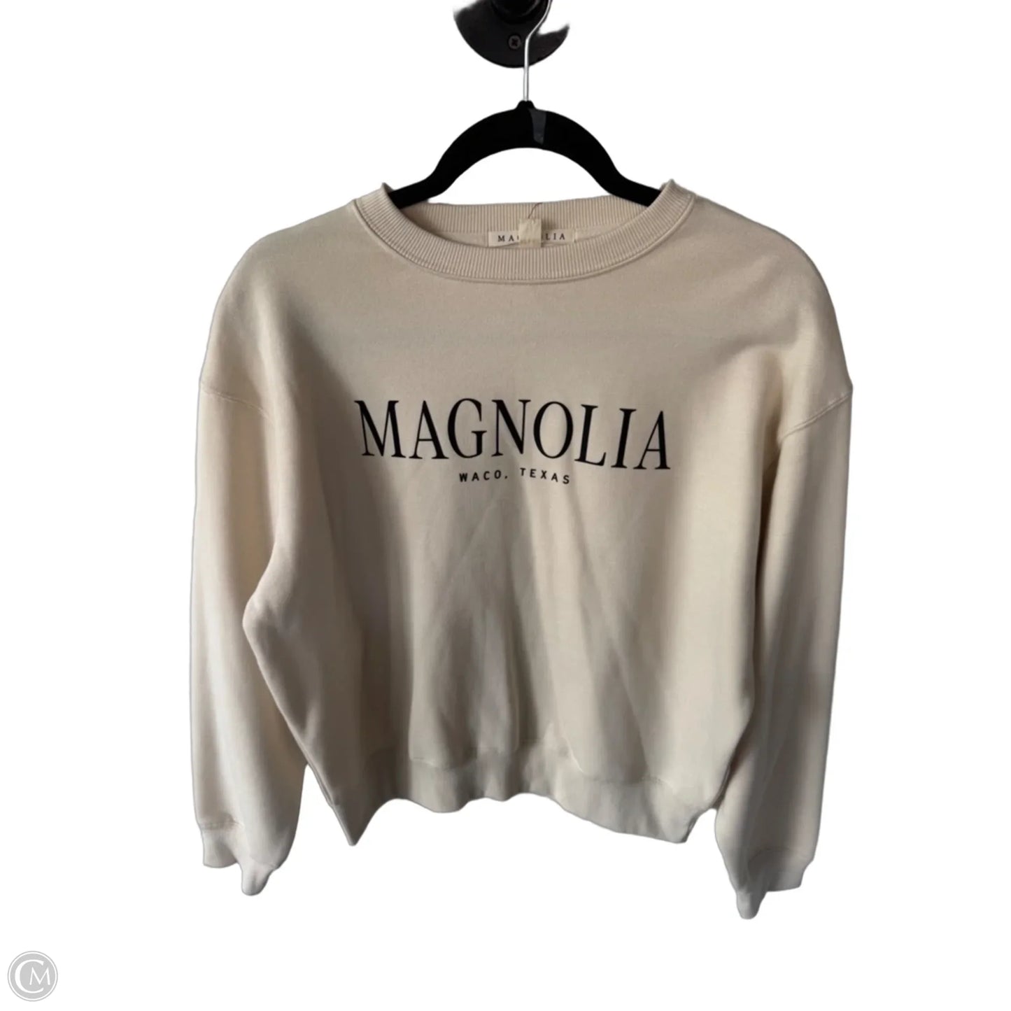 Sweatshirt Crewneck By Cmc In Cream, Size: Xs