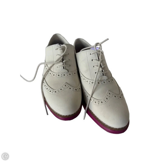 Shoes Flats By Cole-haan In Cream & Pink, Size: 7.5