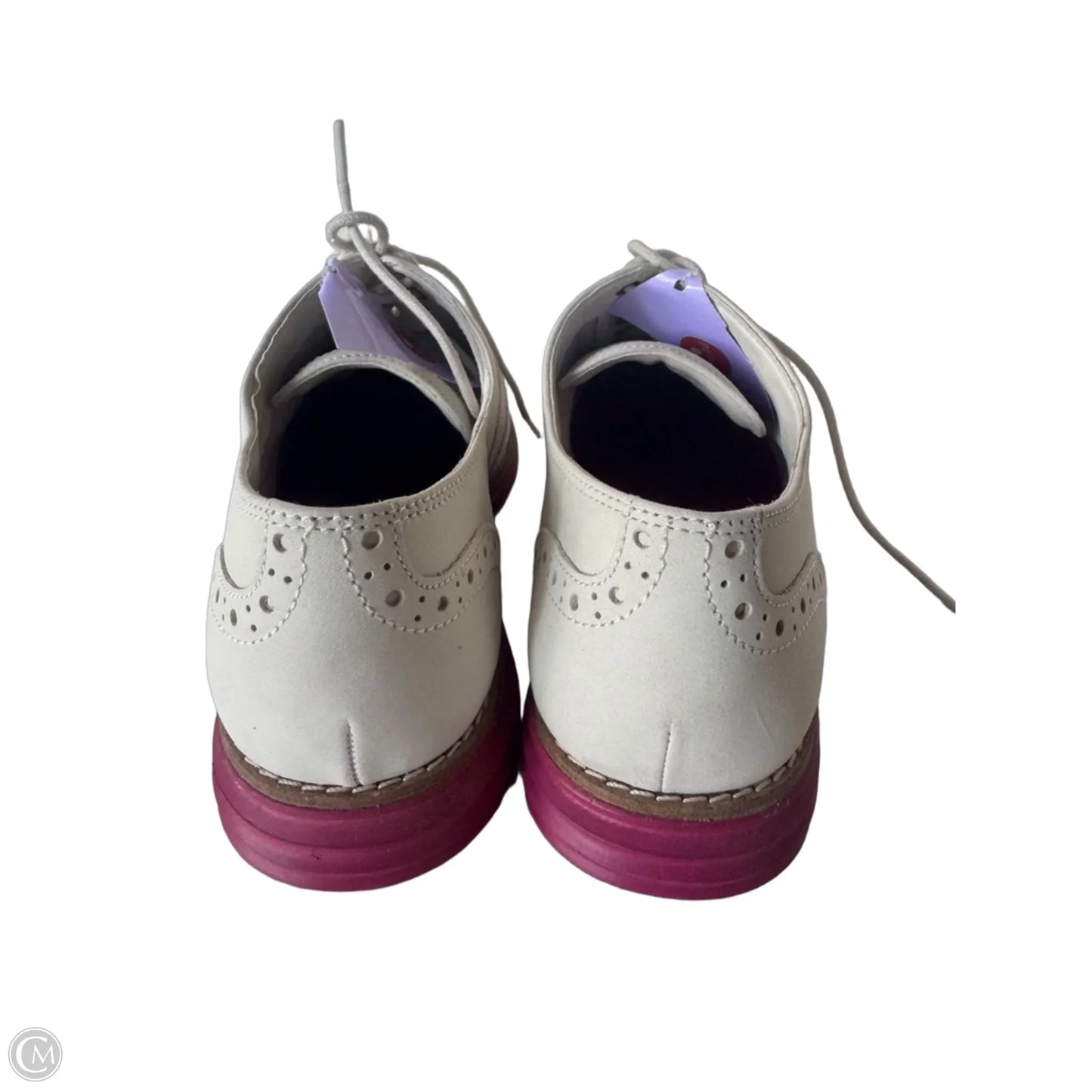 Shoes Flats By Cole-haan In Cream & Pink, Size: 7.5
