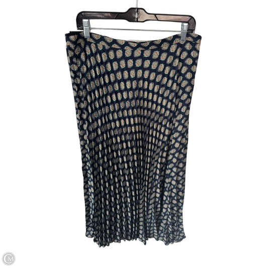 Skirt Maxi By Banana Republic In Blue, Size: 12