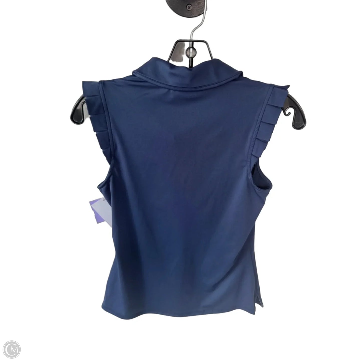 Athletic Top Short Sleeve By Sigrid Olsen In Blue, Size: Xs