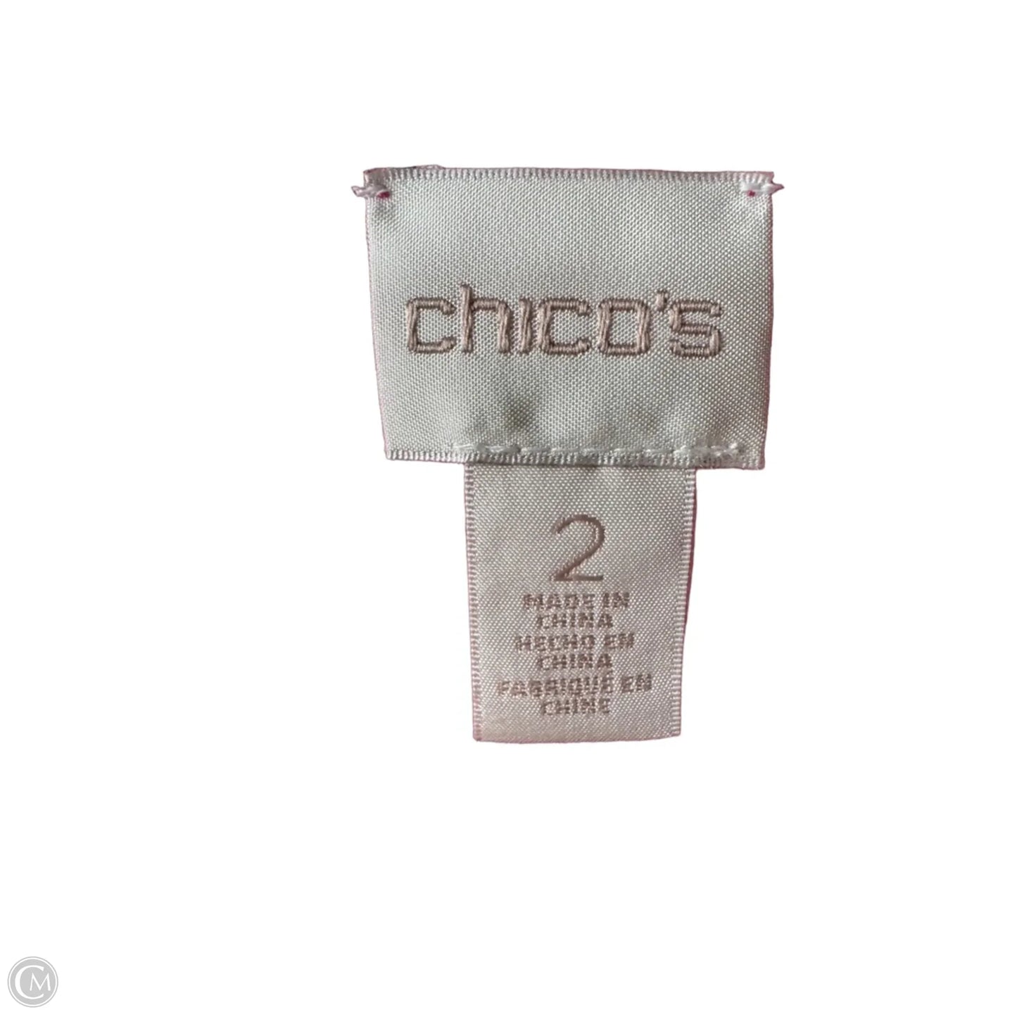 Vest Sweater By Chicos In Pink, Size: L