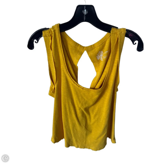 Top Sleeveless By Pilcro In Yellow, Size: S