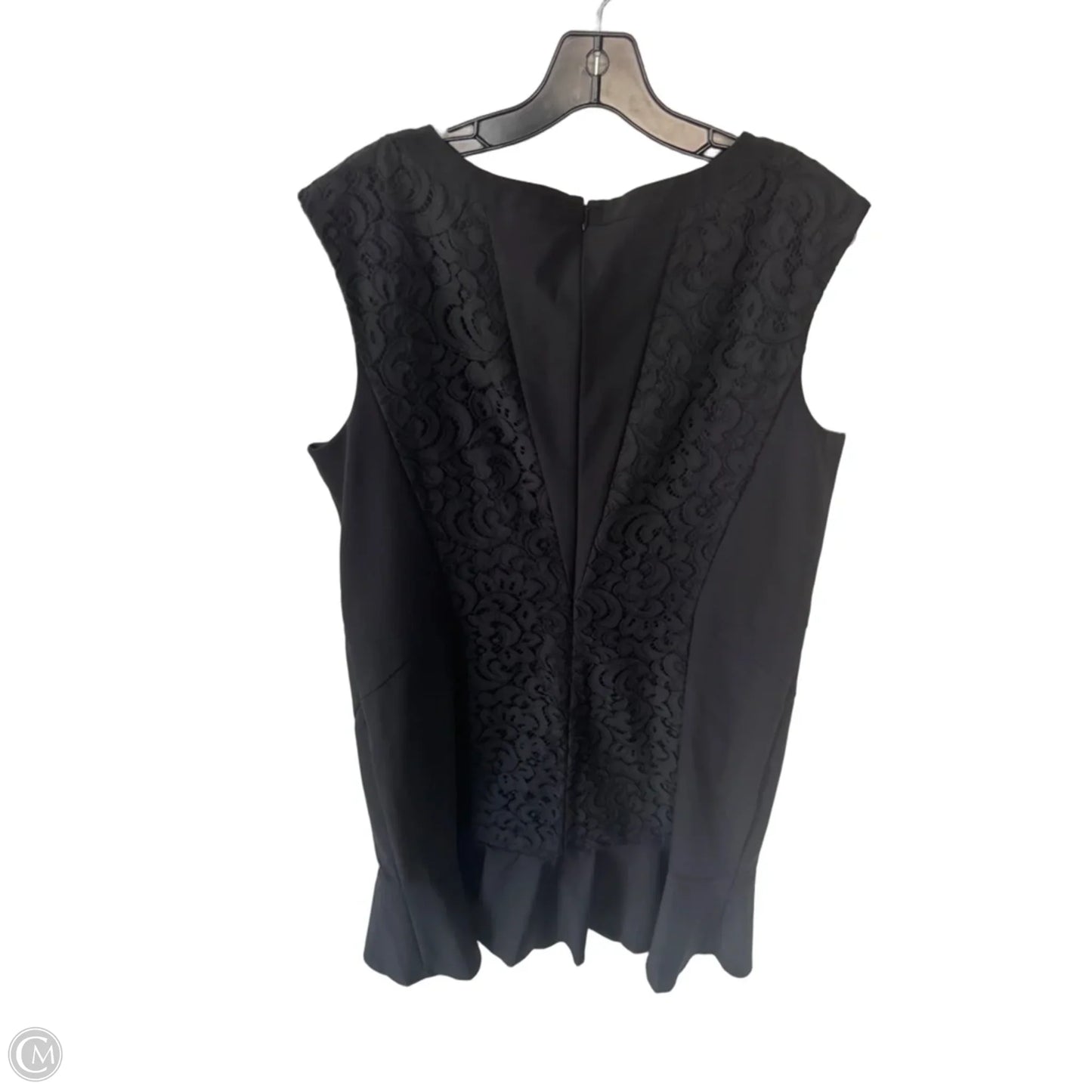 Dress Party Midi By Ann Taylor In Black, Size: 1x