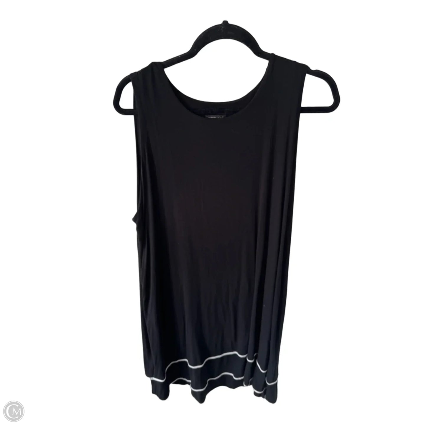 Dress Casual Midi By J. Jill In Black & White, Size: Xl