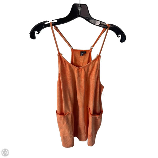 Romper By Automet In Orange, Size: S