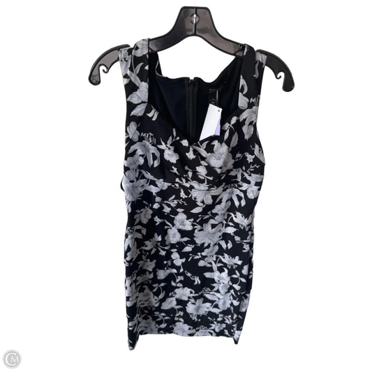 Dress Work By White House Black Market In Black & White, Size: M