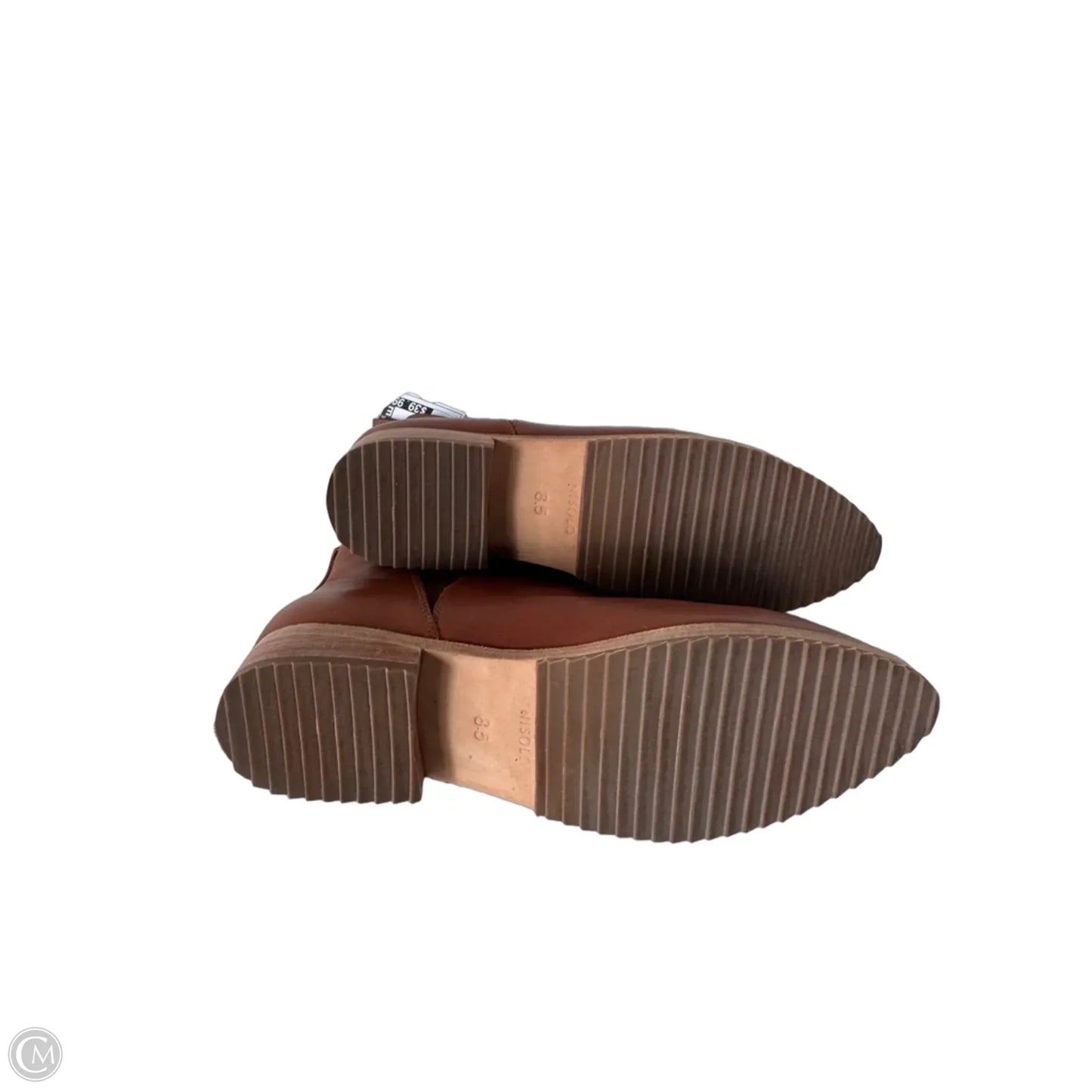 Boots Ankle Flats By Cmc In Brown, Size: 8.5