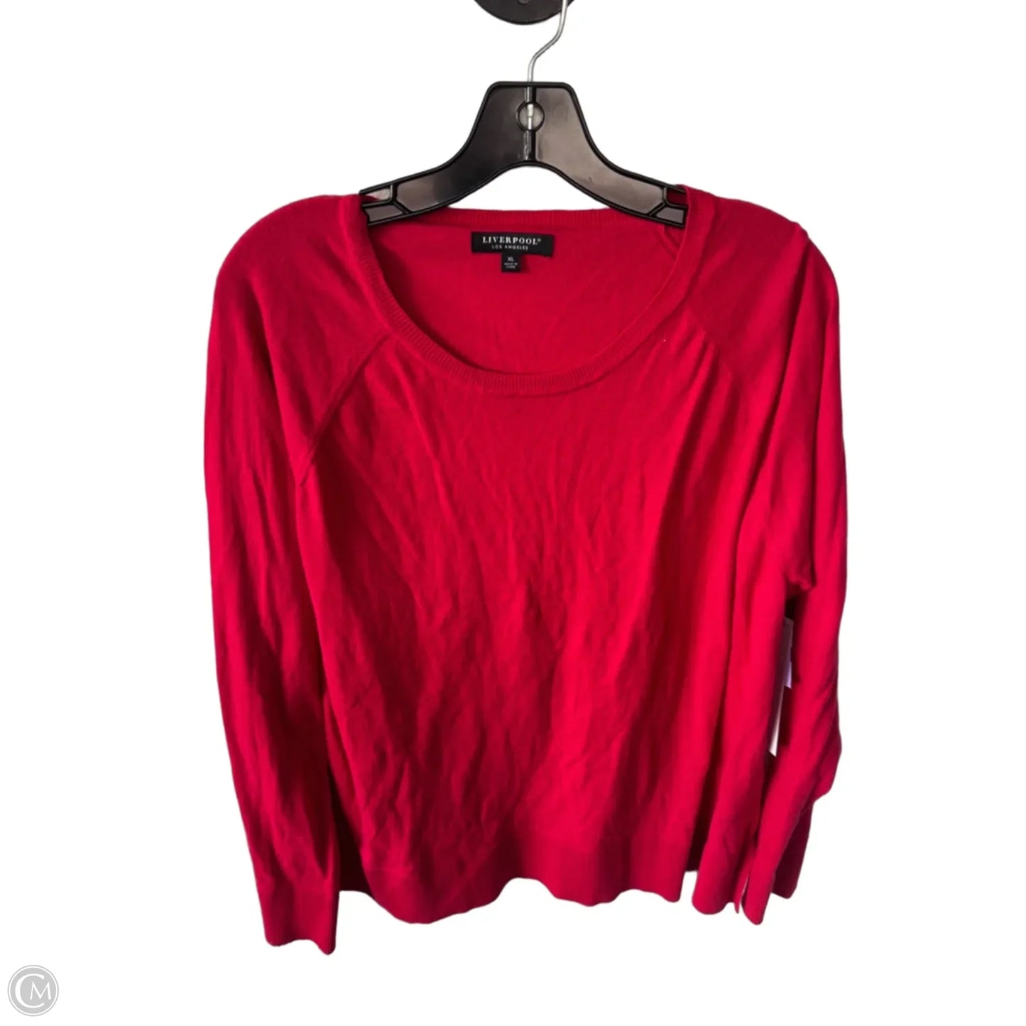 Sweater By Liverpool In Red, Size: Xl