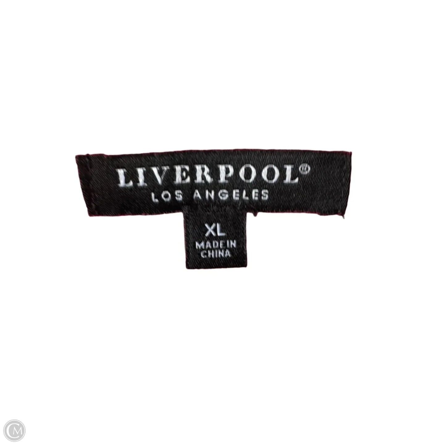 Sweater By Liverpool In Red, Size: Xl
