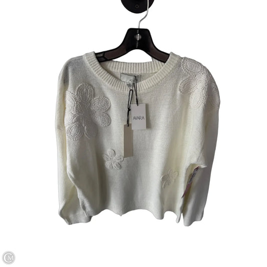Sweater By Pinch In Cream, Size: L