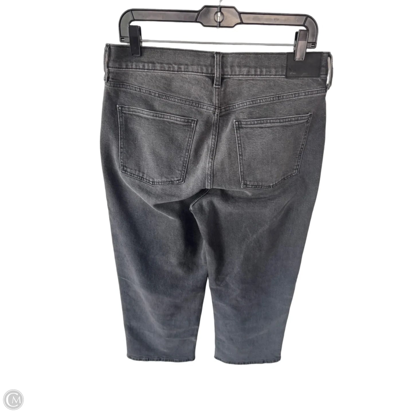 Jeans Straight By Eddie Bauer In Grey Denim, Size: 12